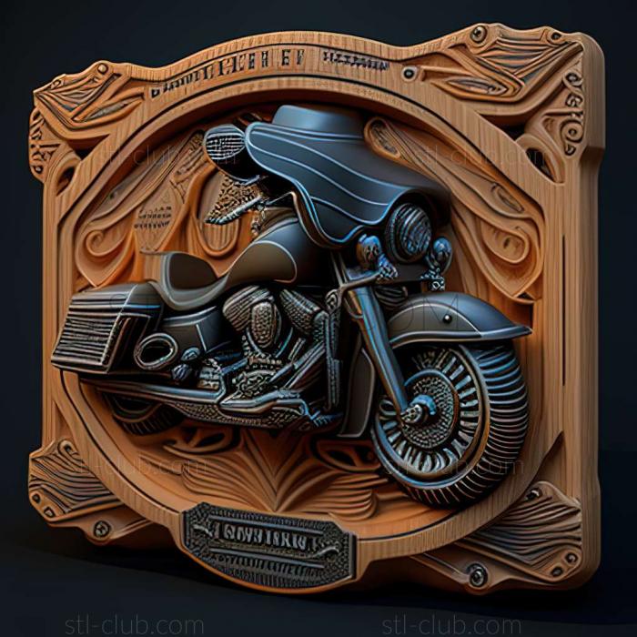 3D модель Harley Davidson Electra Glide Ultra Classic (STL)